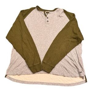 Men's Button Down Sweatshirt 2XL